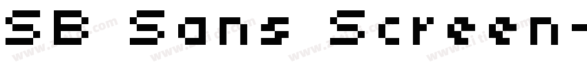 SB Sans Screen字体转换